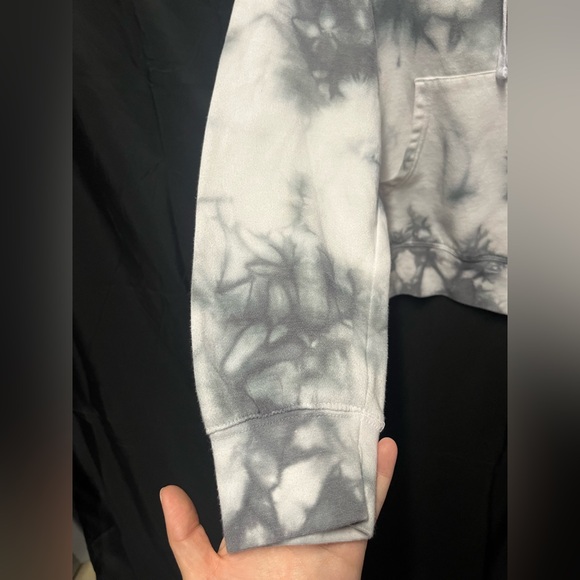 Reflex Baseball Love Gray Tie-Dye Hoodie - Picture 3 of 5